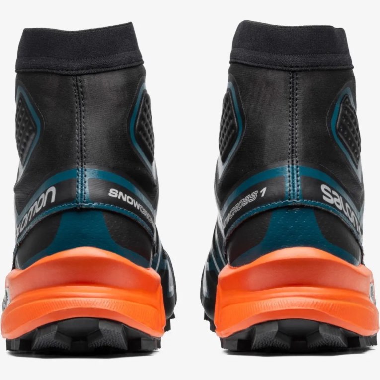 Tenis Salomon Snowcross Advanced Hombre Negros Turquesa | MX WGDO649